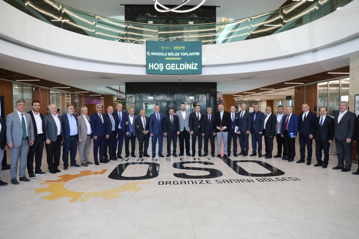OSBÜK İç Anadolu Bölge Toplantısı Kayseri’de Yapıldı